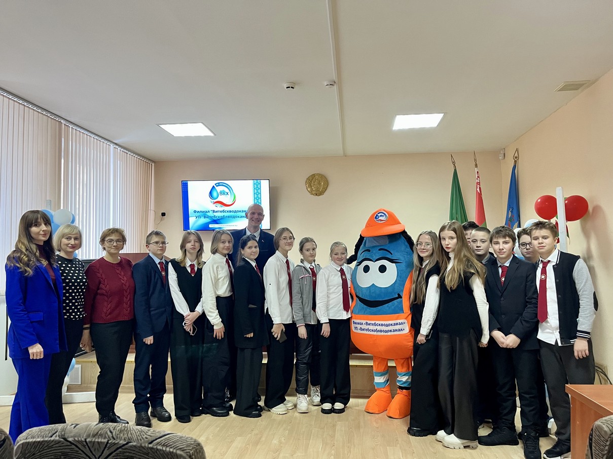 Интерес к работе водопроводно-канализационной службы набирает обороты среди подрастающего поколения