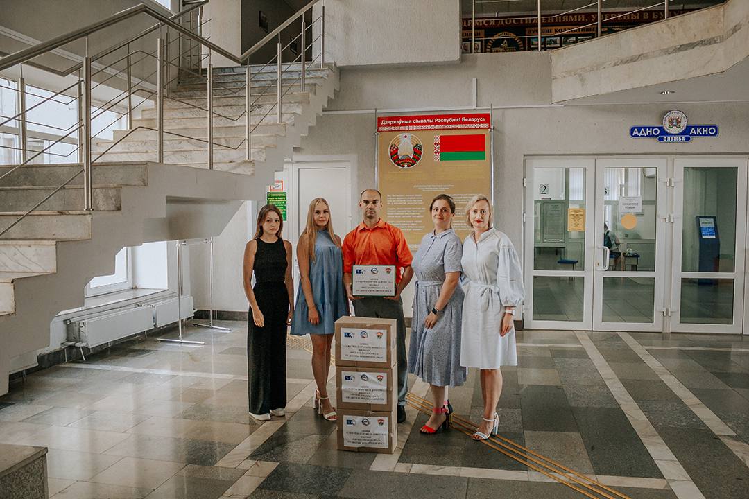 Филиал «Витебскводоканал» УП «Витебскоблводоканал» поддержал акцию «Собери портфель в школу»!