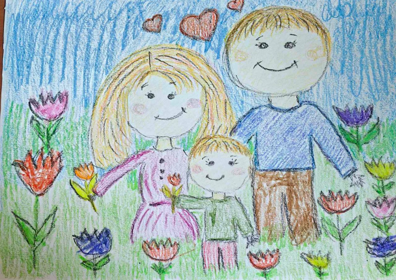 Творческий конкурс рисунка «Моя мама и мой папа»