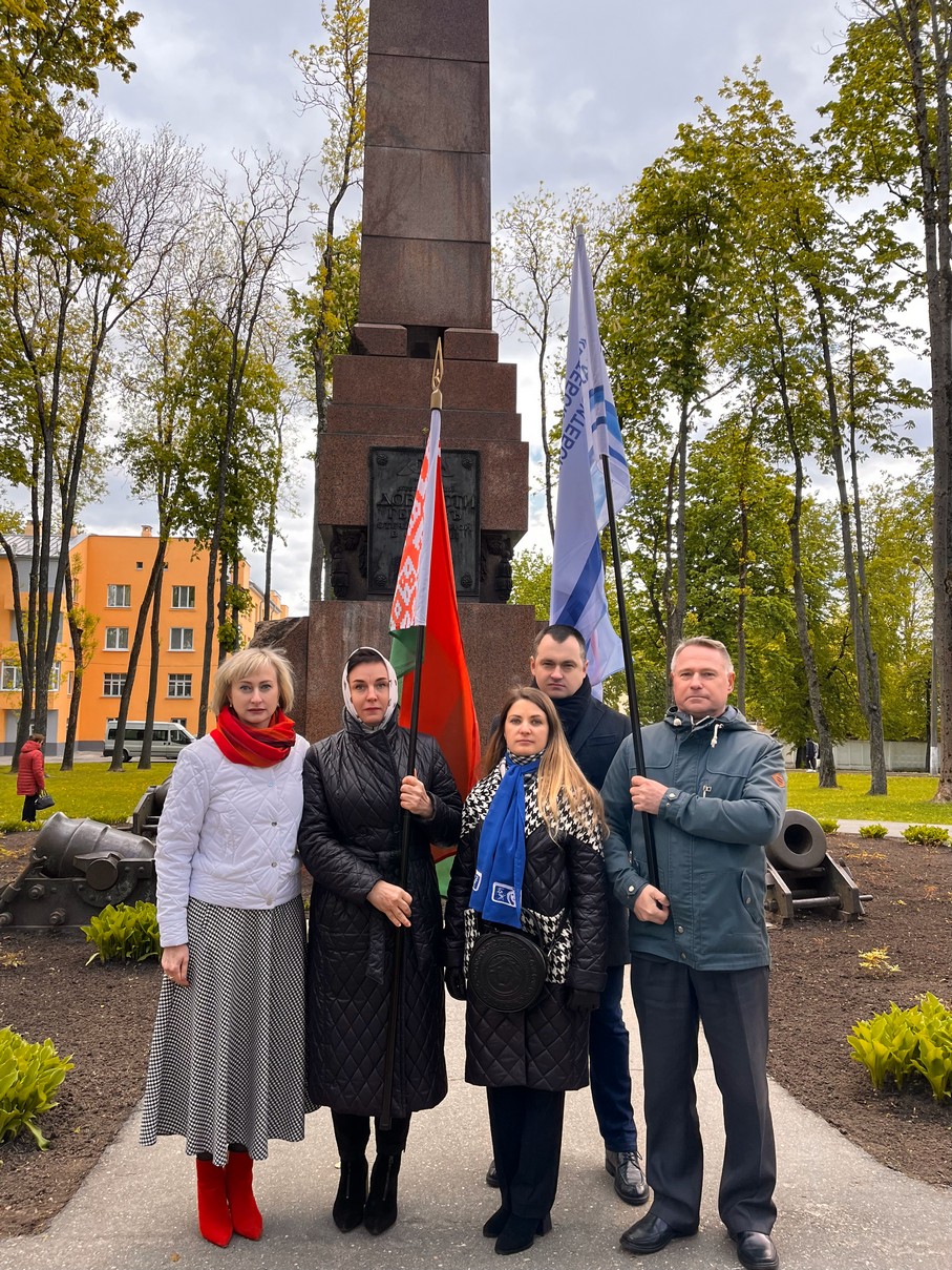 Филиал «Витебскводоканал» принял участие в торжественном митинге накануне Дня Победы