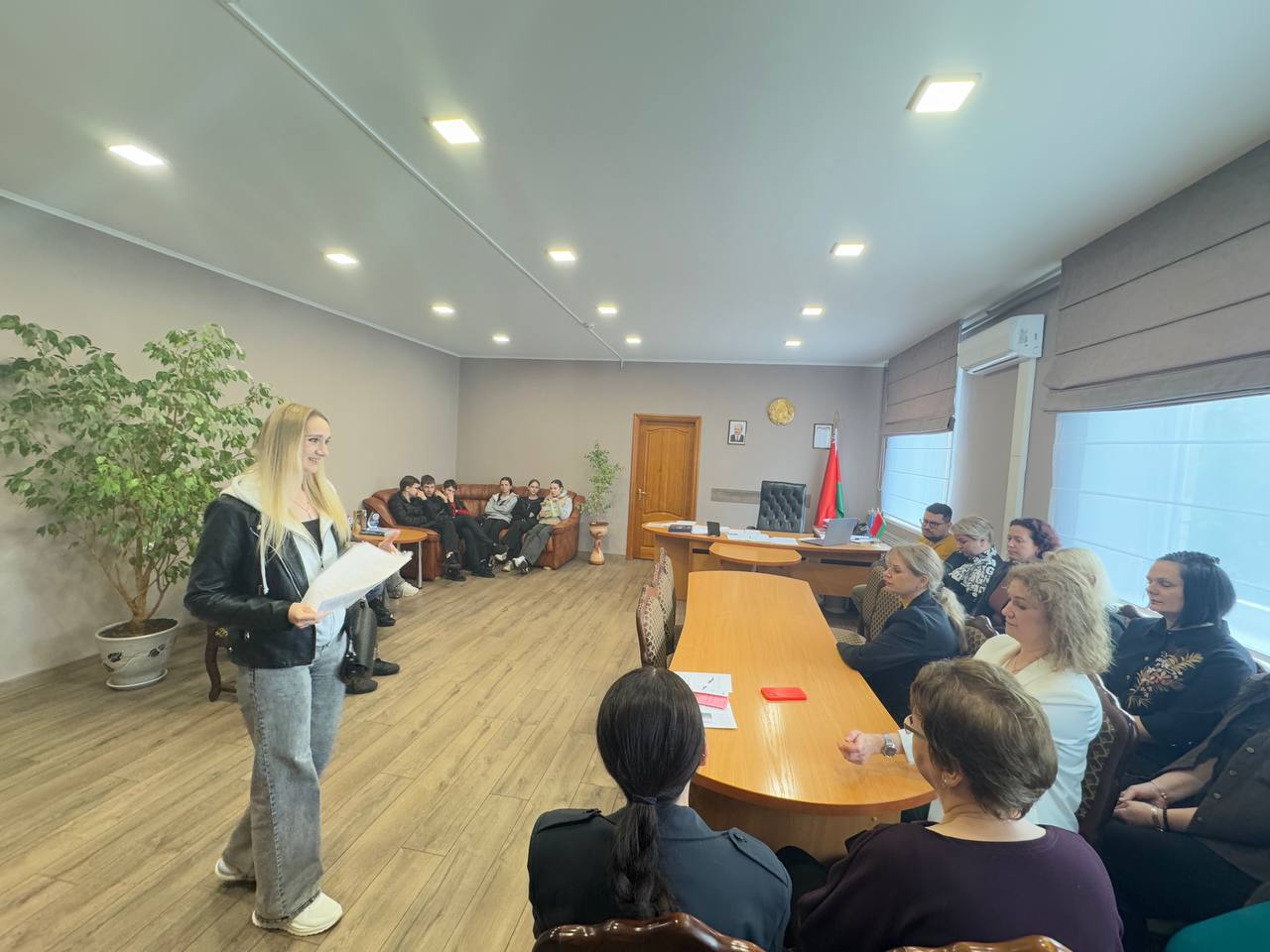 Учащиеся 8 класса ГУО «Средняя школа №7 города Витебска» посетили музей филиала «Витебскводоканал» 