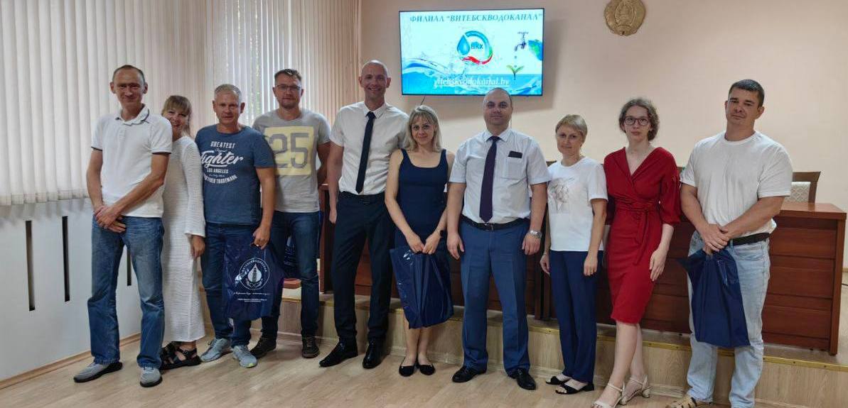 12.07.2024 г. филиал «Витебскводоканал» посетили работники предприятия «Вик- здоровье животных».