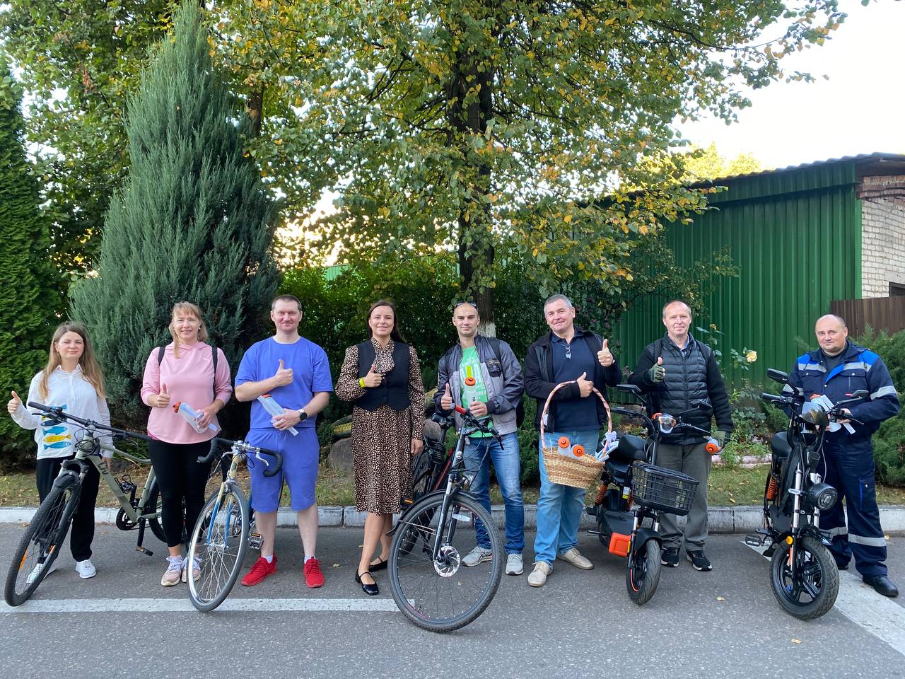 «На работу на велосипеде»!