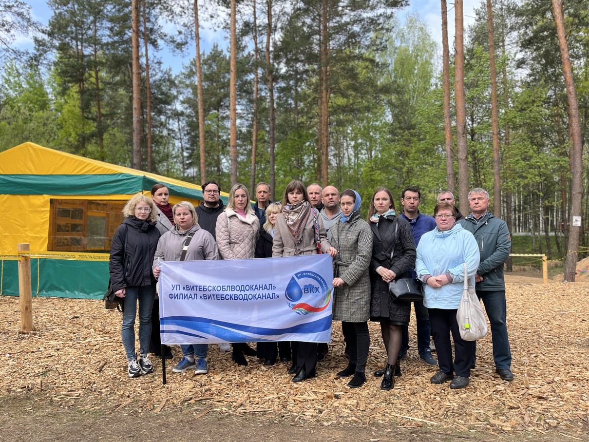 Посещение места раскопок на территории Лепельского района