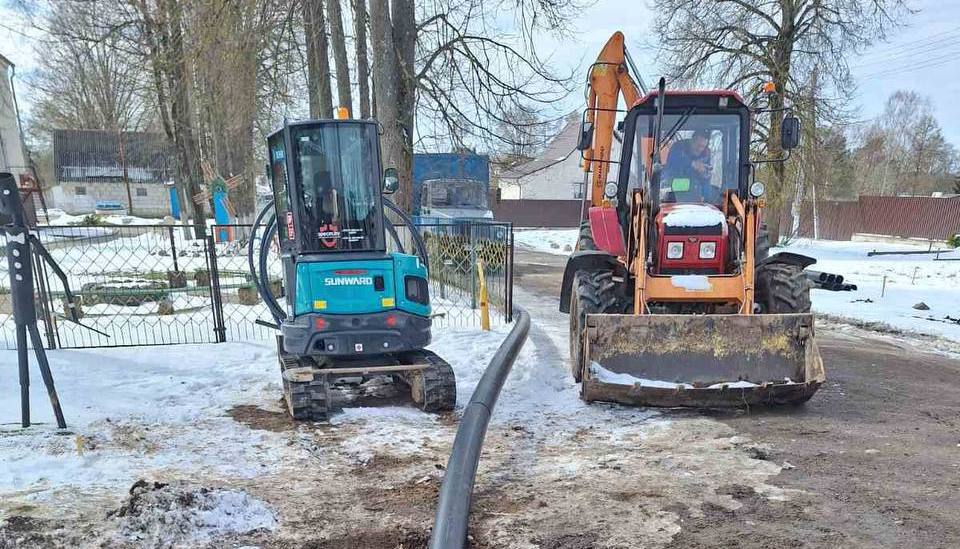 О перекладке водопроводных и канализационных сетей