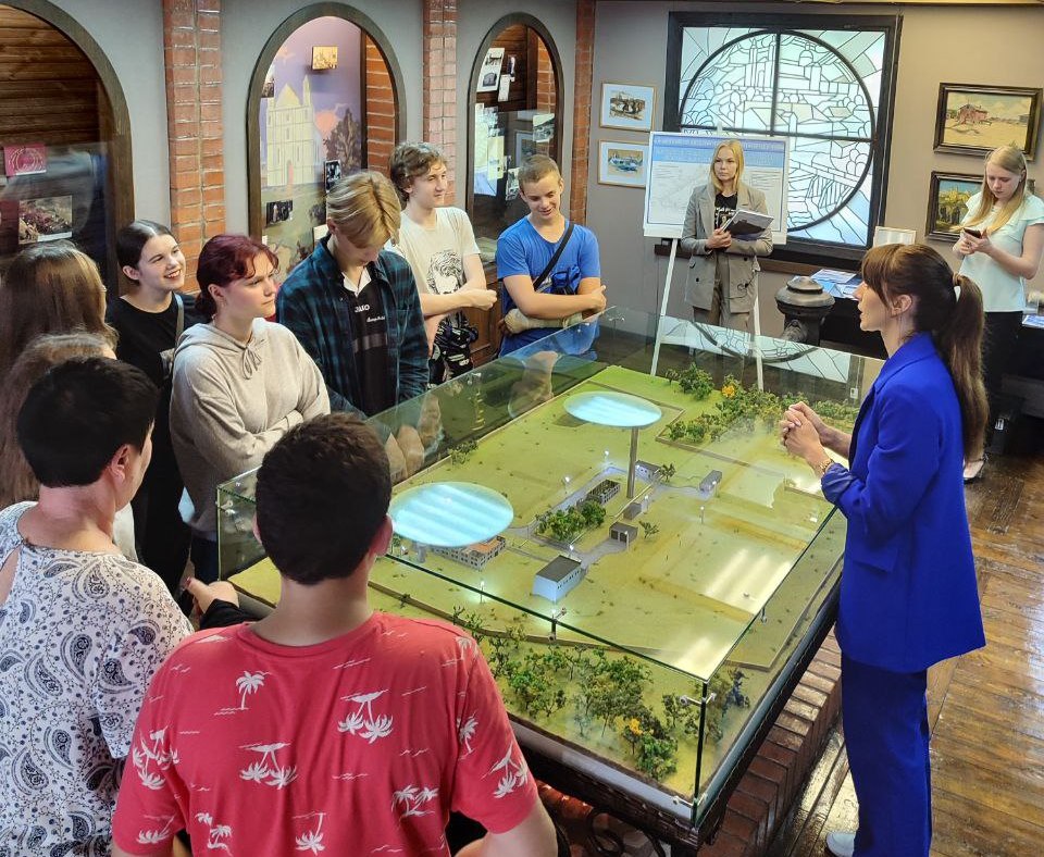 Сотрудники филиала «Витебскводоканал» провели эскурсию для  воспитанников пришкольного лагеря «Юность» ГУО «Средняя школа №29 имени В.В. Пименова»