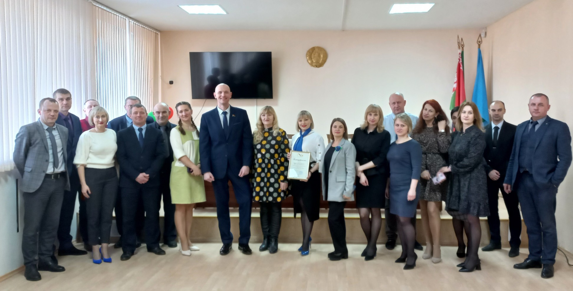 Филиалу Витебскводоканал вручили благодарность